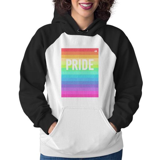 Imagem de Moletom Feminino LGBT Pride - Arco-íris Orgulho - Foca na Moda