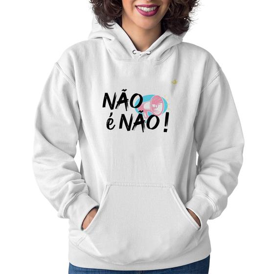 Imagem de Moletom Feminino Não é Não! - Foca na Moda