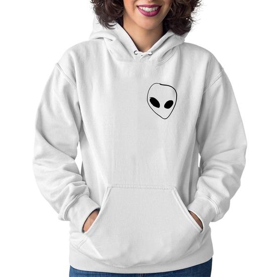 Imagem de Moletom Feminino Pocket Alien - Foca na Moda