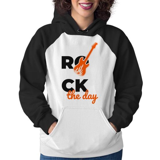 Imagem de Moletom Feminino Rock the day - Foca na Moda