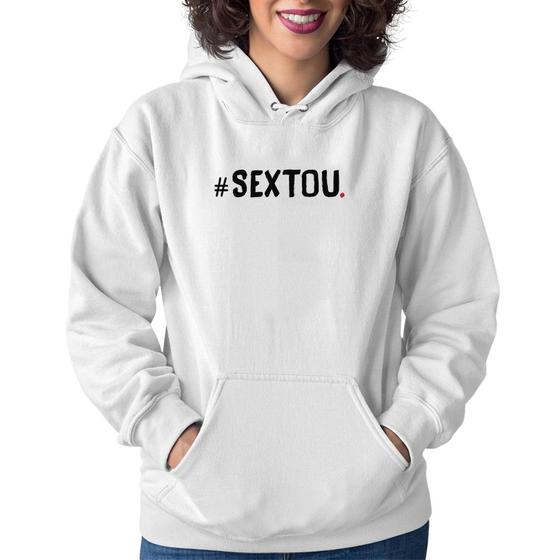 Imagem de Moletom Feminino Sextou Hashtag - Foca na Moda