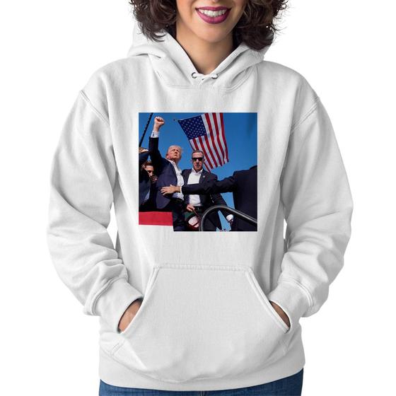 Imagem de Moletom Feminino Trump 2024 - Foca na Moda