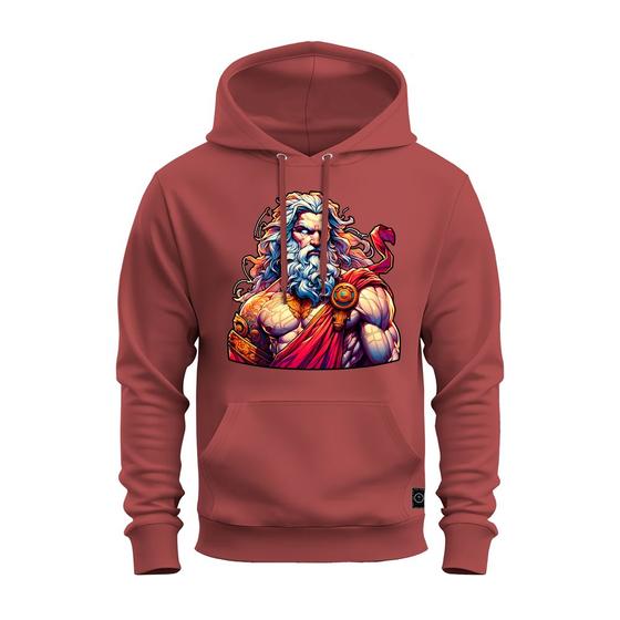 Imagem de Moletom Gods Horizonte Blusa De Frio Com Bolso e Capuz Tecido Macio