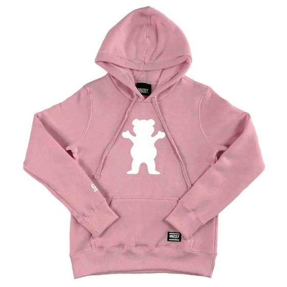 Imagem de Moletom Grizzly Og Bear Hoodie Rosa