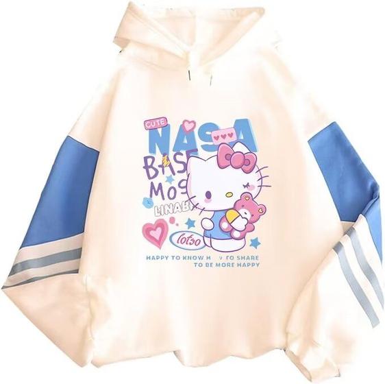 Imagem de Moletom Happy Hello Kitty - Conforto e Estilo