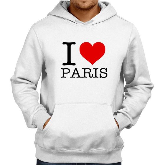 Imagem de Moletom I love Paris - Foca na Moda