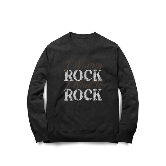 Imagem de Moletom I Wanna Rock Studio Geek