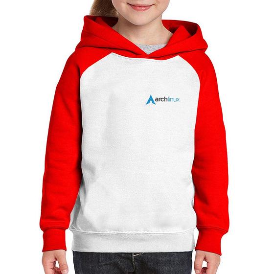 Imagem de Moletom Infantil Arch Linux - Foca na Moda