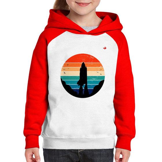 Imagem de Moletom Infantil Astronomia Vintage Sunset - Foca na Moda