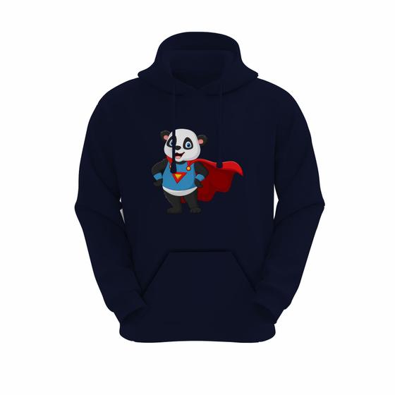 Imagem de Moletom infantil blusa de frio azul marinho pandoca