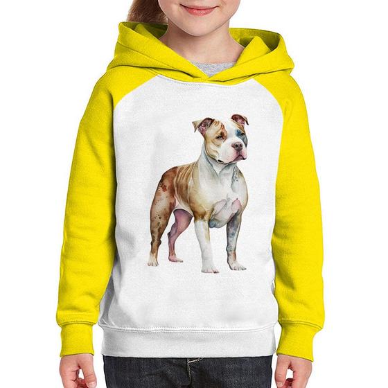 Imagem de Moletom Infantil Cachorro Pitbull - Foca na Moda
