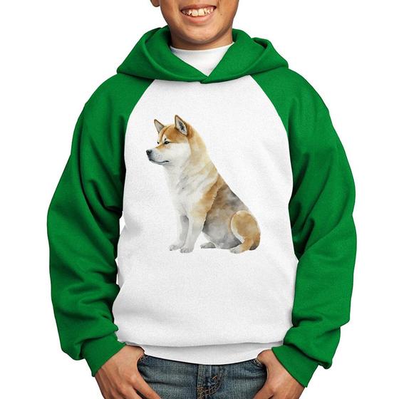 Imagem de Moletom Infantil Cachorro Shiba Inu - Foca na Moda