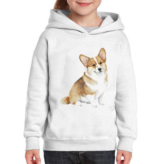 Imagem de Moletom Infantil Cachorro Welsh Corgi Pembroke - Foca na Moda