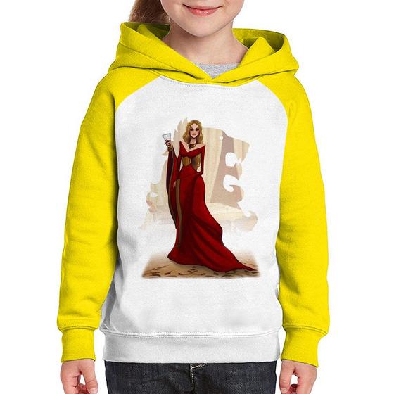 Imagem de Moletom Infantil Cersei Lannister Art - Foca na Moda