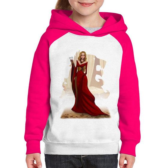 Imagem de Moletom Infantil Cersei Lannister Art - Foca na Moda