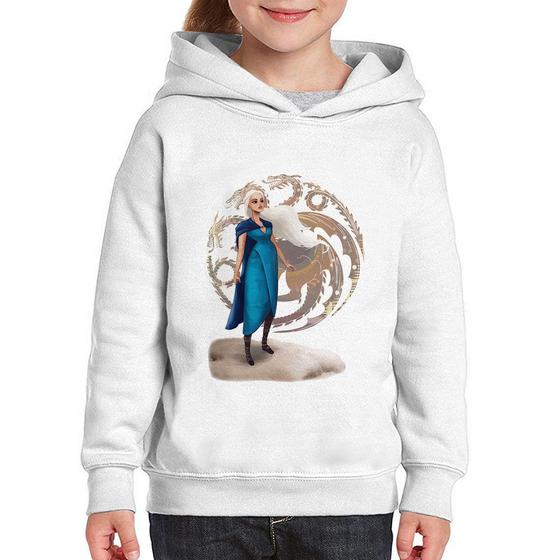 Imagem de Moletom Infantil Daenerys Targaryen Art - Foca na Moda