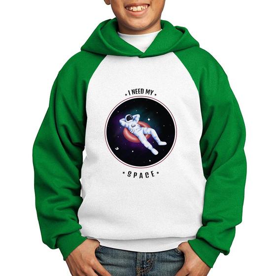 Imagem de Moletom Infantil I need my space - Foca na Moda