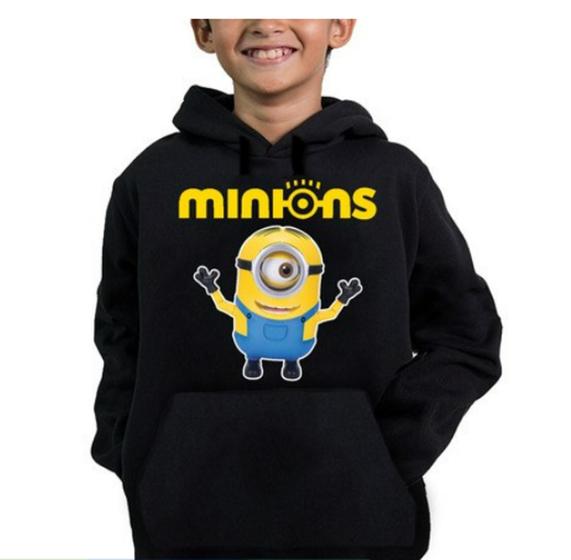 Imagem de Moletom Infantil Minions em Algodão