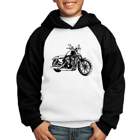 Imagem de Moletom Infantil Moto Sportster XL 883 Iron Art - Foca na Moda