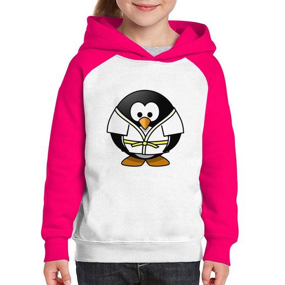 Imagem de Moletom Infantil Pinguim Judô - Foca na Moda