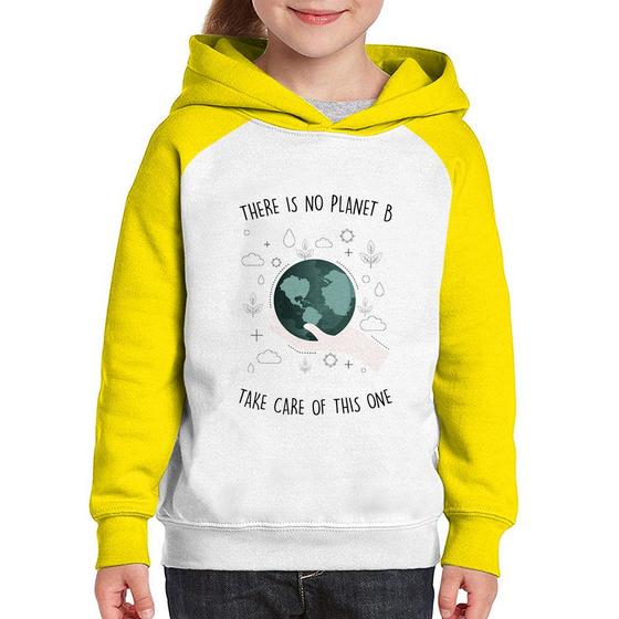 Imagem de Moletom Infantil There is no planet B - Foca na Moda