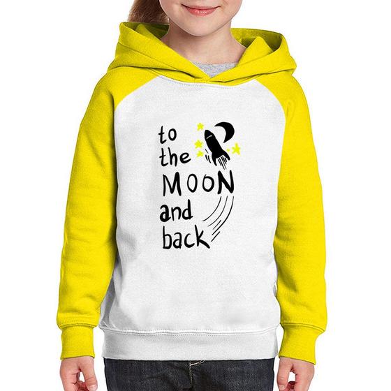 Imagem de Moletom Infantil To the moon and back - Foca na Moda