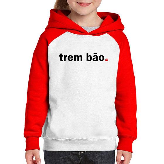 Imagem de Moletom Infantil Trem bão - Foca na Moda