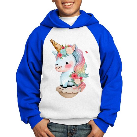 Imagem de Moletom Infantil Unicórnio Bebê - Foca na Moda