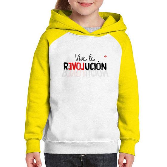 Imagem de Moletom Infantil Viva la Revolución - Foca na Moda