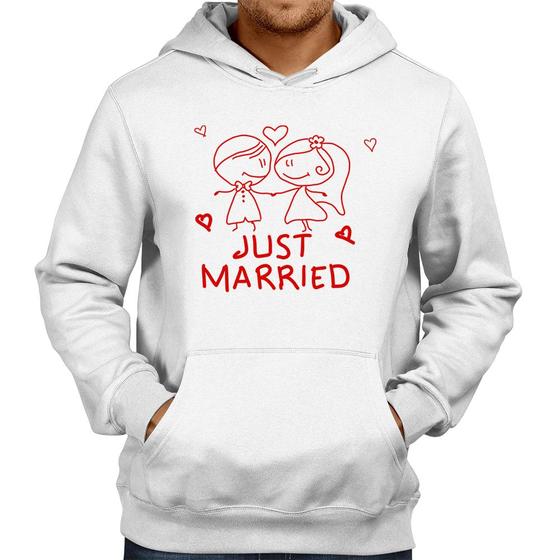 Imagem de Moletom Just Married - Foca na Moda