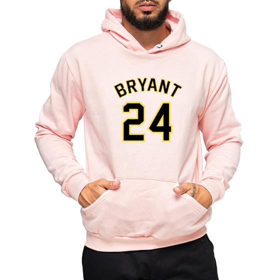 Imagem de Moletom Kobe Bryant 24 Jogador Basquete Blusa Estampada Edição Fã