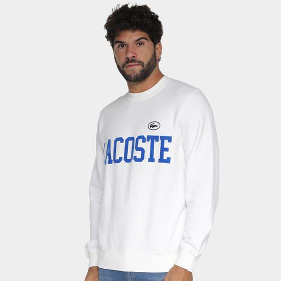 Imagem de Moletom Lacoste Estampada Masculino