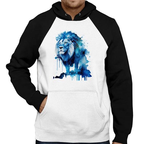 Imagem de Moletom Leão Azul - Foca na Moda