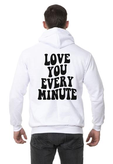 Moletom Masculino Blusa de Frio Casual Love you Every Minute