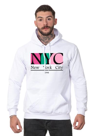 Imagem de Moletom Masculino Estampado Blusa de Frio New York City 1998