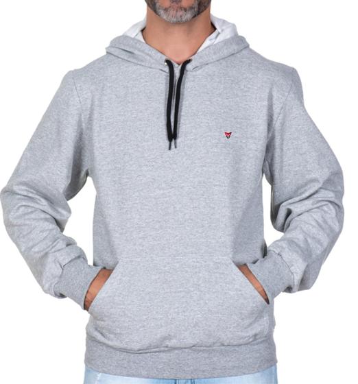 Imagem de Moletom Matreiro Liso Diversas Cores Modelo Canguru com Capuz e Bolso Unissex