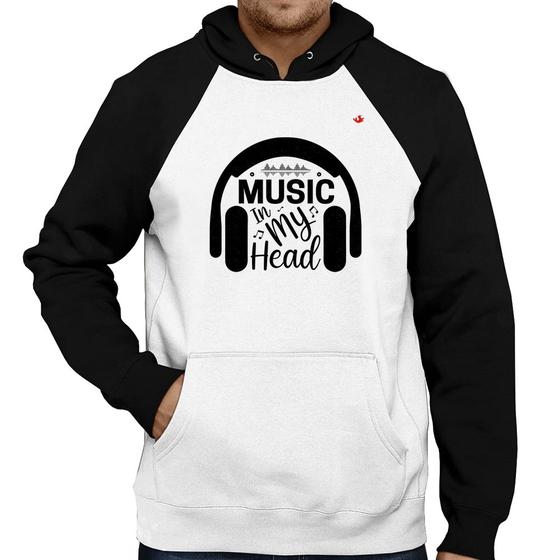 Imagem de Moletom Music in my head - Foca na Moda