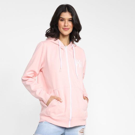 Top moletom new era rosa Outlet Black Friday