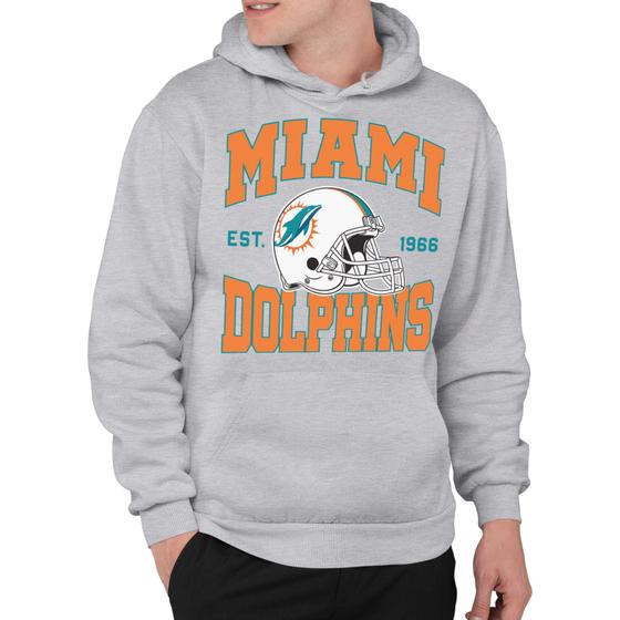 Imagem de Moletom NFL Miami Dolphins Unissex - Tamanho XXL