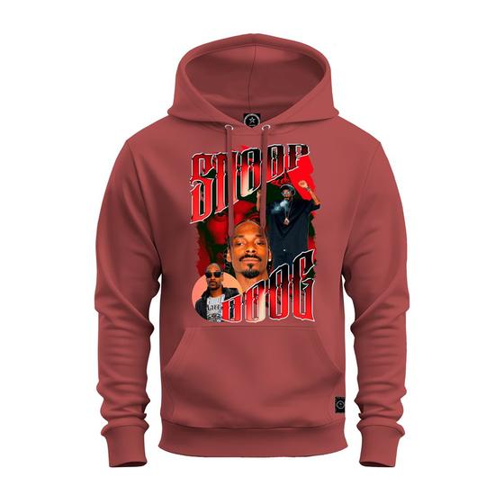 Imagem de Moletom Premium Algodão Unissex Blusa De Frio Bolso e Capuz Snop Dogg Start