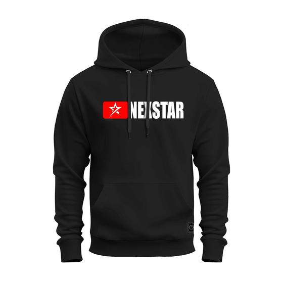 Imagem de Moletom Premium Estampado Confortável Canguru Estrela Nexstar Two