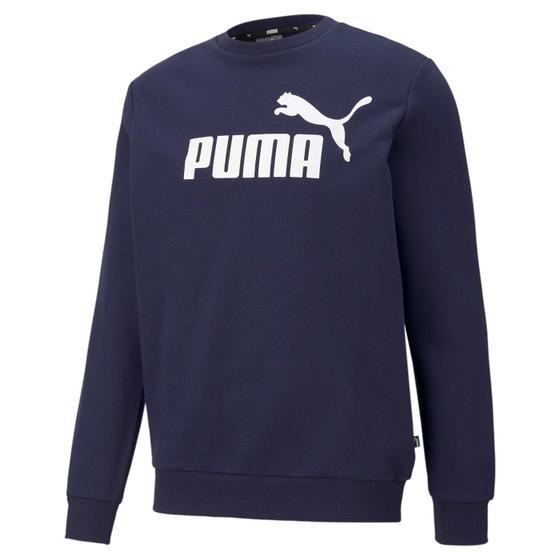 Imagem de Moletom Puma Essentials Big Logo Masculino - Marinho