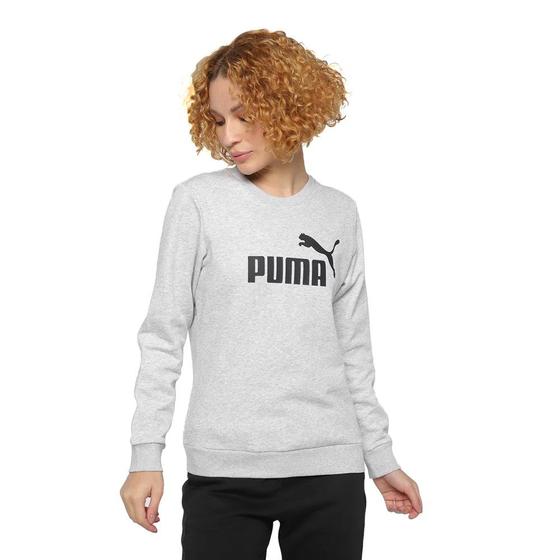 Imagem de Moletom Puma Essentials Logo Crew Feminino