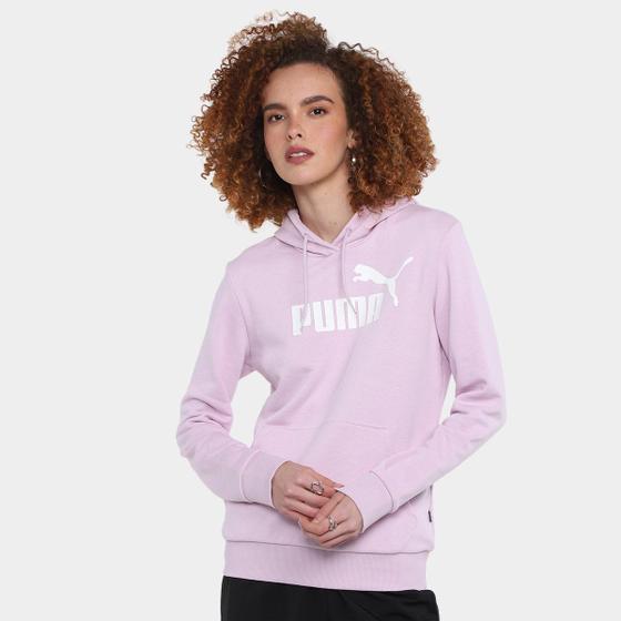 Moletom Feminino Moletom Puma Sem Capuz Moletom Puma Essentials