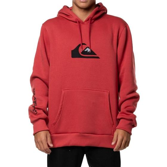 Imagem de Moletom Quiksilver Canguru Comp Logo 305G WT24 Vermelho