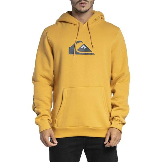 Imagem de Moletom Quiksilver Canguru Comp Logo WT23 Masculino Mostarda