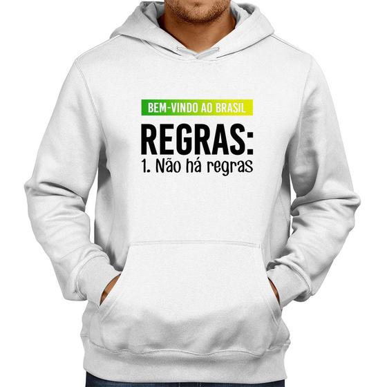 Imagem de Moletom Regras: Não há regras - Foca na Moda
