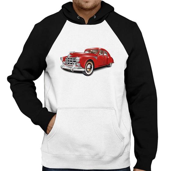 Imagem de Moletom Retro Classic Red Car - Foca na Moda