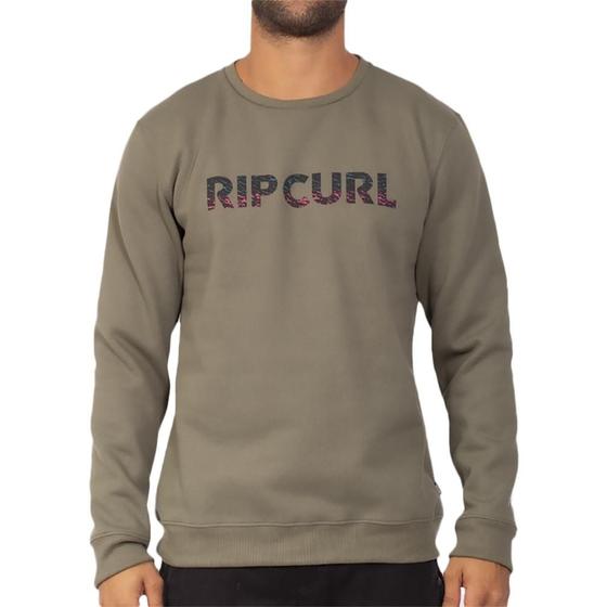Imagem de Moletom Rip Curl Careca Brand Wordmark Medina WT23 Verde
