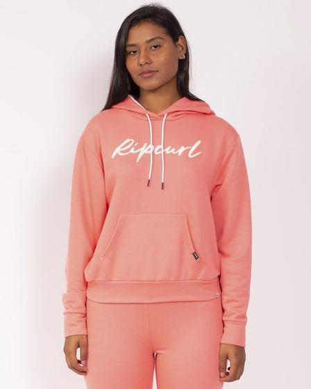 Imagem de Moletom rip curl script hood fleece coral 